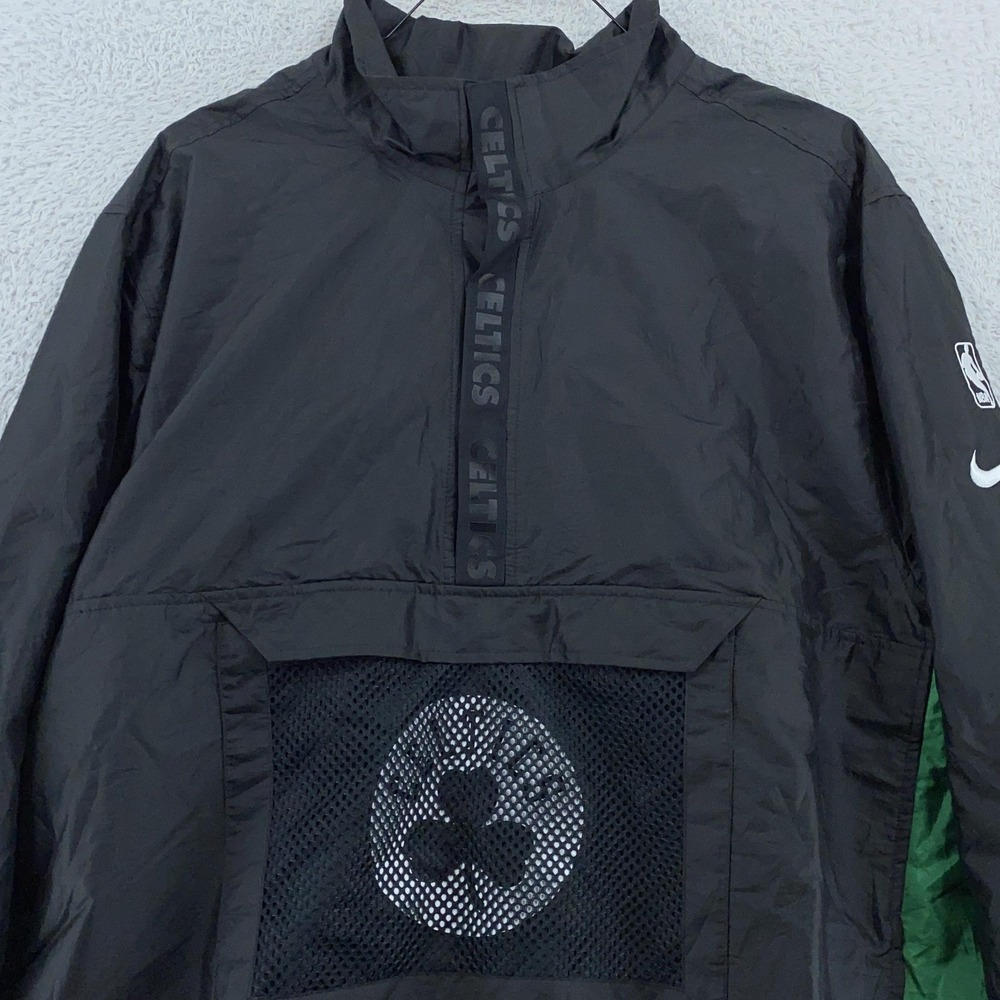 Boston Celtics Jacket Mens XL NBA Basketball Nike Pullover Windbreaker
